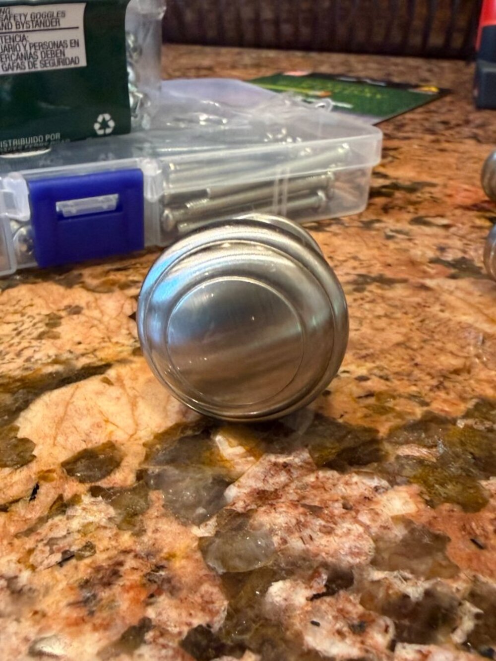 Brushed Silver Cabinet Door Knobs & Drawer Pulls Kitchen & Bathroom 37 Piece Set - Picture 7 of 12
